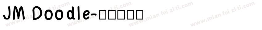 JM Doodle字体转换